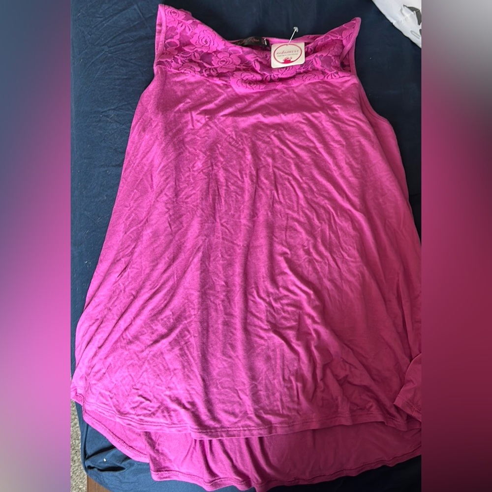 New with tags pink blouse